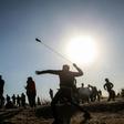 Friday's protests were the first on the tense Gaza-Israel border since a deadly flare-up last weekend