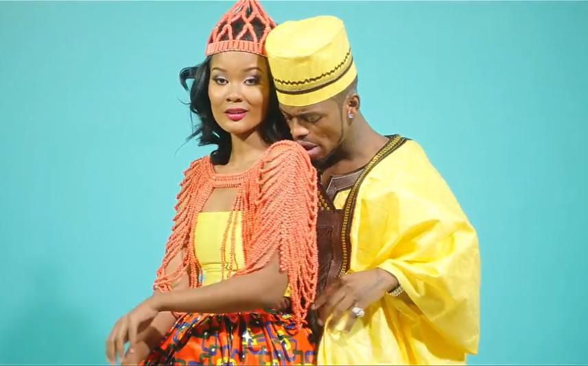 Diamond Platnumz and his second baby mama Hamisa Mobetho [Ghafla]