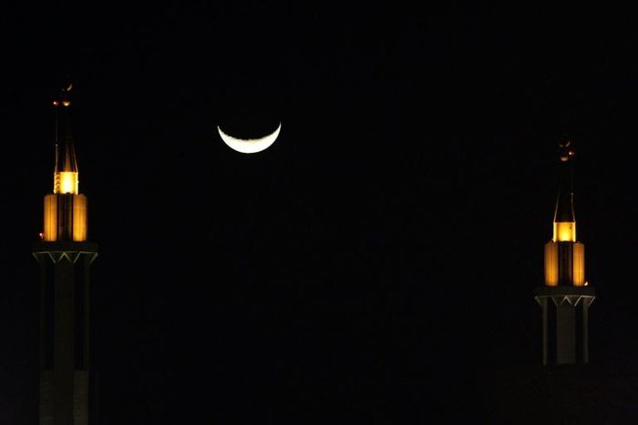The sighting of the new moon in Ramadan, the ninth month of the Islamic calendar, signals the start of fasting