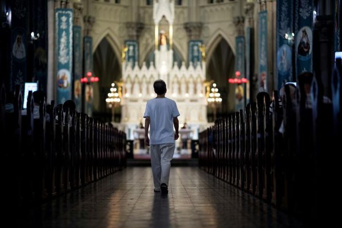China's estimated 10 million Catholics are split between an underground church that swears allegiance only to the pope and a state-supervised body