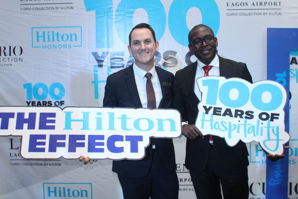 Legend Hotel Lagos Airport, Curio Collection by Hilton celebrates Hilton 100 years of hospitality in grand style