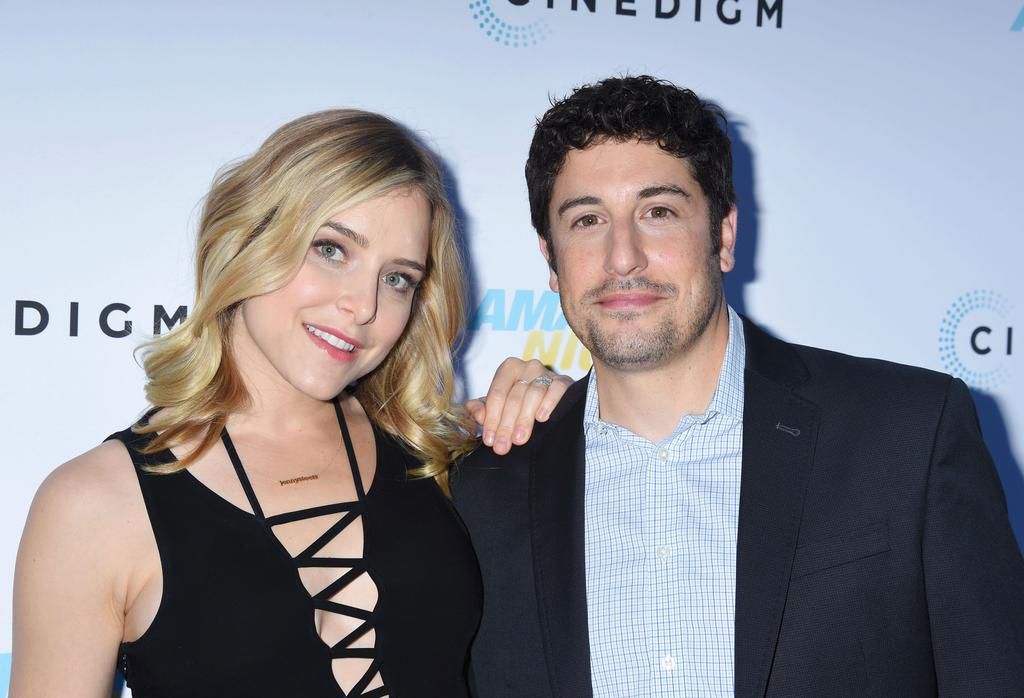Jenny Mollen and Jason Biggs