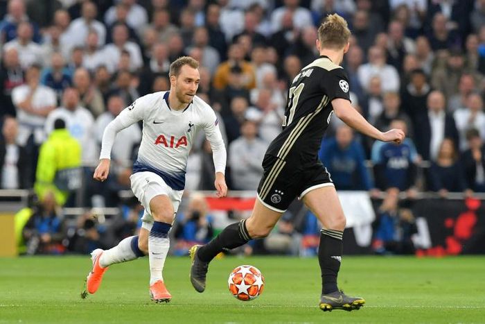 Christian Eriksen was under par in Tottenham's loss against Ajax