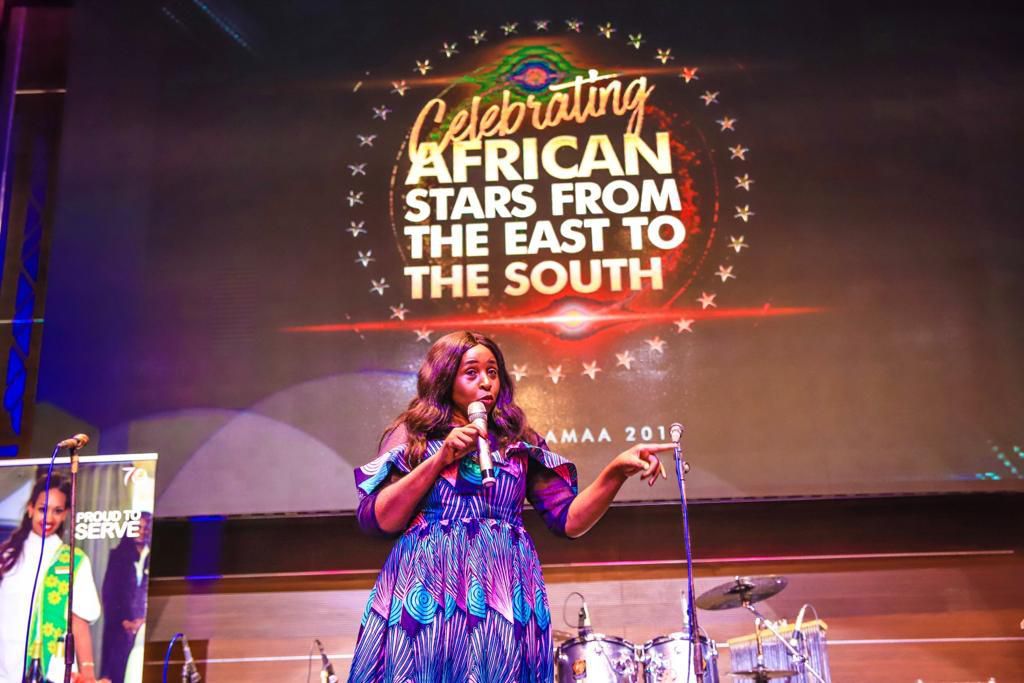 Speaker the gala night held in Enugu by AMAA [AMAA]