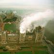 The fire at Windsor Castle started when a curtain was ignited by a spotlight pressed against it