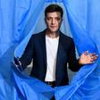 Ukrainian comedian Volodymyr Zelensky now stands centre stage in the country's political scene
