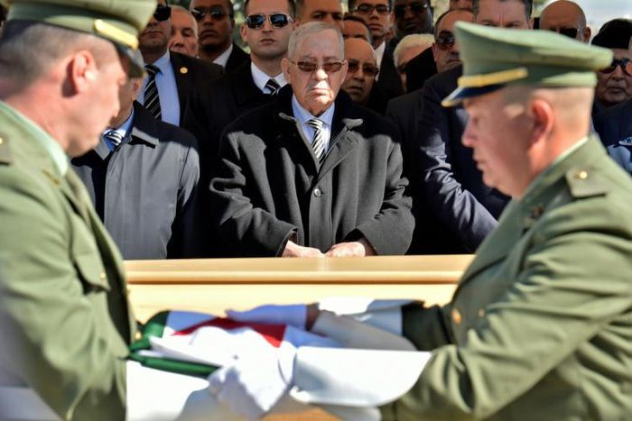 General Ahmed Gaid Salah, Algeria's army chief, has thrown his support behind presidential polls on July 4