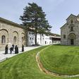 The 14th century Serbian Orthodox Decani Monastery in Kosovo is one of the church's most revered sites