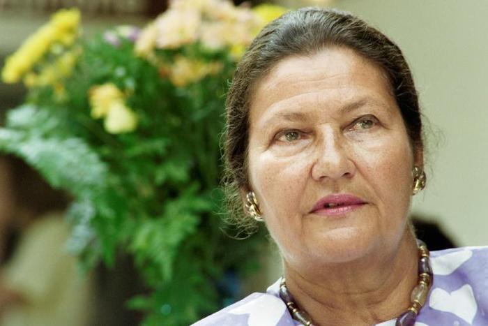 France's Simone Veil, first of only two women presidents of the European Parliament, pictured in 1992