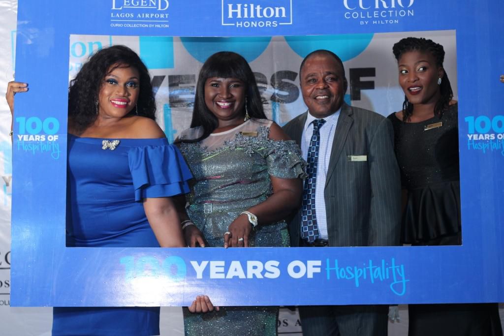 Legend Hotel Lagos Airport, Curio Collection by Hilton celebrates Hilton 100 years of hospitality in grand style