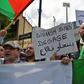 Algerians rallied Wednesday outside the powerful General Union of Algerian Workers (UGTA) headquarters