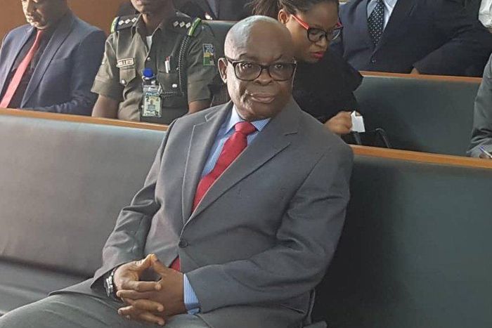 The presidency has praised the CCT for Onnoghen's conviction [Twitter/@Mr JAGs]
