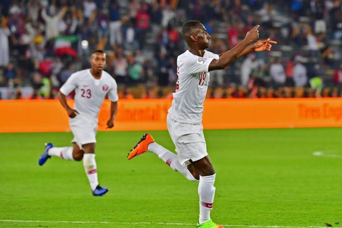 Al Duahil's Almoez Ali has scored 19 goals in 38 appearance ofr Qatar