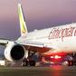 Ethiopian Airlines plane. (The Standard)
