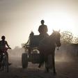 Heat and dust: Treguine camp in eastern Chad houses 25,000 refugees from Darfur, in neighbouring Sudan. Some have languished there for 15 years