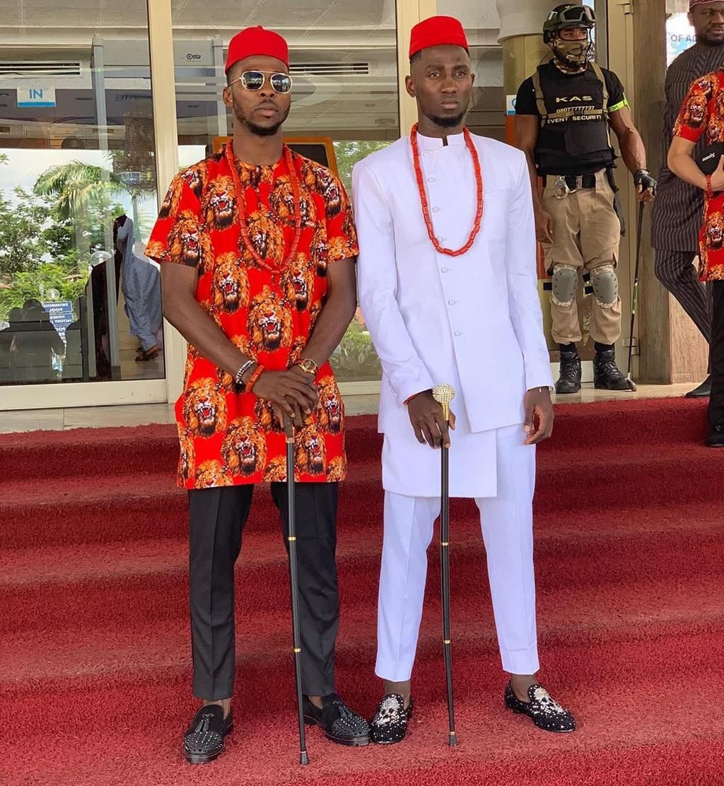 Kelechi Iheanacho and Wilfred Ndidi (Instagram/Kelechi Iheanacho)