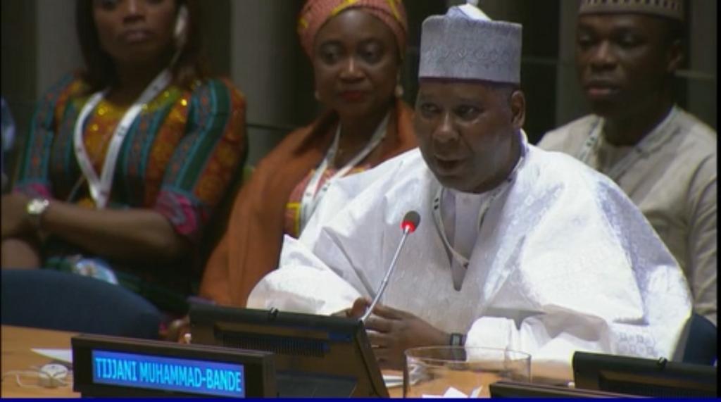 Mohammed-Bande at the session (NAN)