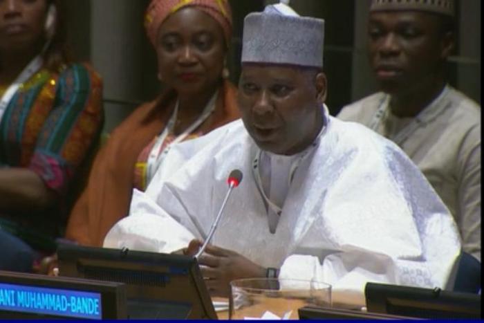 Mohammed-Bande at the session (NAN)