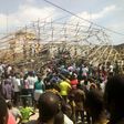 The building, which was under construction and located at No 9 Ezenwa Street, Onitsha, collapsed on Wednesday, May 22, 2019 [Titus Eleweke/Daily Trust]