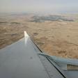 As seen from an airplane, much of North Korea's countryside is dry and parched as the country suffers from what state media says is the worst drought in a century