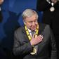 UN Secretary-General Antonio Guterres warned Europe it had to stick together or face the potential threat of a new cold war after receiving the Charlemagne Prize for his contribution to bolstering continental unity