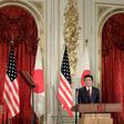 President Donald Trump and Prime Minister Shinzo Abe emphasised their friendship in Tokyo - part of Japan's strategy to deal with the rule-breaking US leader