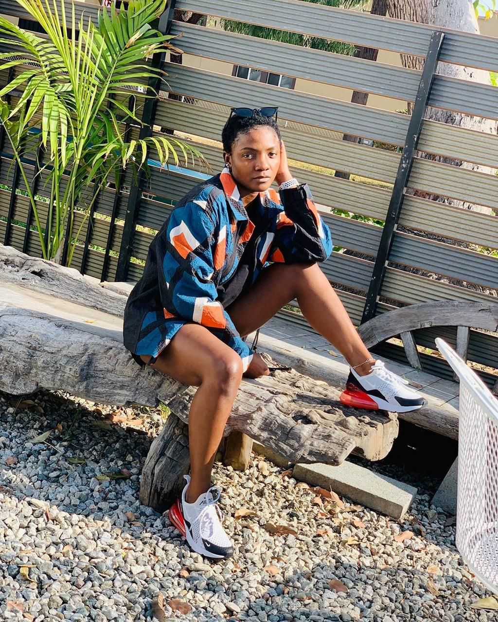 Simi has finally reacted to Naira Marley's arrest and she isn't really happy about his present predicament [Instagram/SymplySimi]