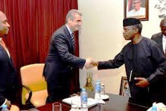Microsoft Nigeria Team with Osinbajo (Newsdiaryonline)