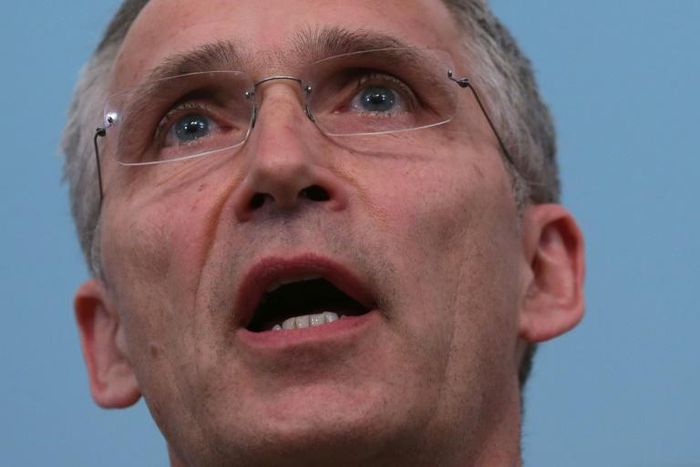 Stoltenberg said the response would not necessarily be confined to cyber space