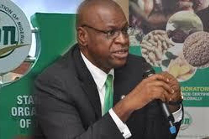 The Director-General of SON, Osita Aboloma [Voice of Nigeria]