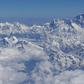 Late April to the end of May is the peak climbing season for Mount Everest (centre R) and many Himalayan mountains
