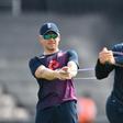Eoin Morgan (left) is plotting World Cup glory for England