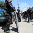 Several hundred Ukrainian National Guardsmen were deployed to put down the prisoners' riot