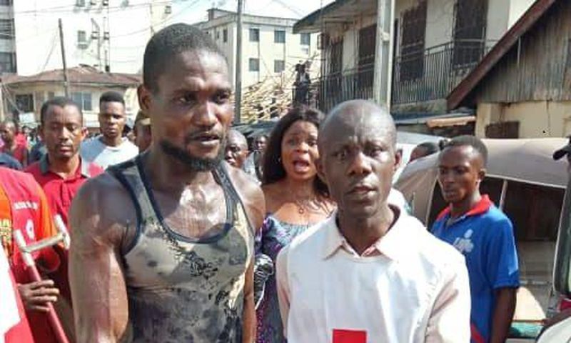 6 trapped, 2 rescued as 4-storey building collapses in Onitsha (The Nation)