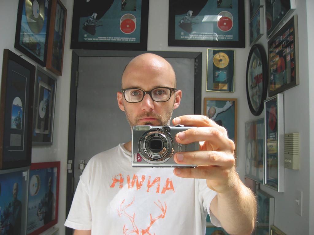 Self-portrait with some awards, 2002