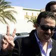 Taoufiq Bouachrine, director of Morroccan daily Akhbar al-Youm, during a court appearance in 2009 -- one of several run-ins with Moroccan authorities that culminated in a 12-year prison sentence last year