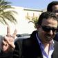 Taoufiq Bouachrine, director of Morroccan daily Akhbar al-Youm, during a court appearance in 2009 -- one of several run-ins with Moroccan authorities that culminated in a 12-year prison sentence last year