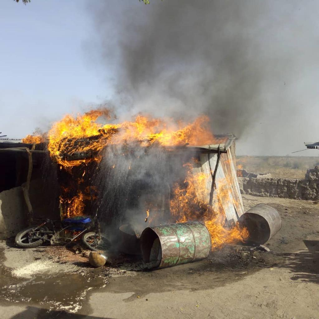 Troops kill 4 Boko Haram jihadists, clear Borno villages (NAN)