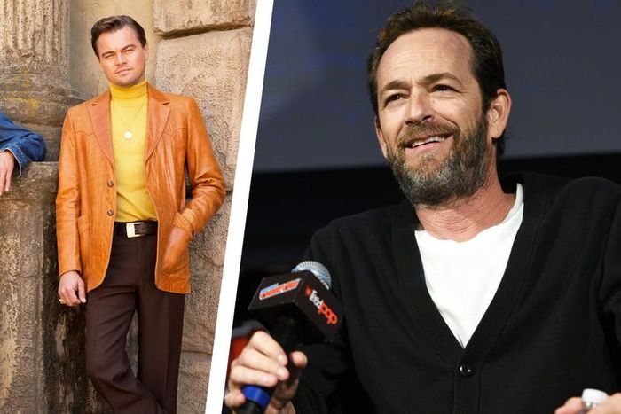 Leo and Brad Pitt Were Starstruck By Luke Perry