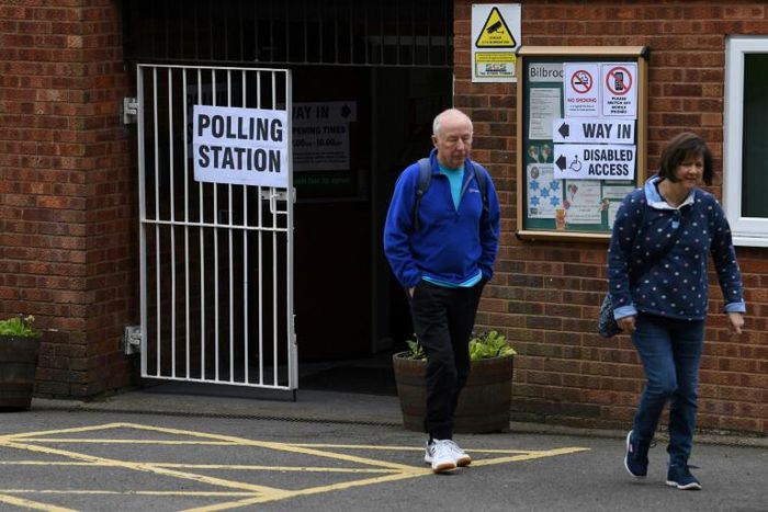 Voters went to the polls Thursday in mainly rural and suburban areas of England, with more than 8,000 seats up for grabs.