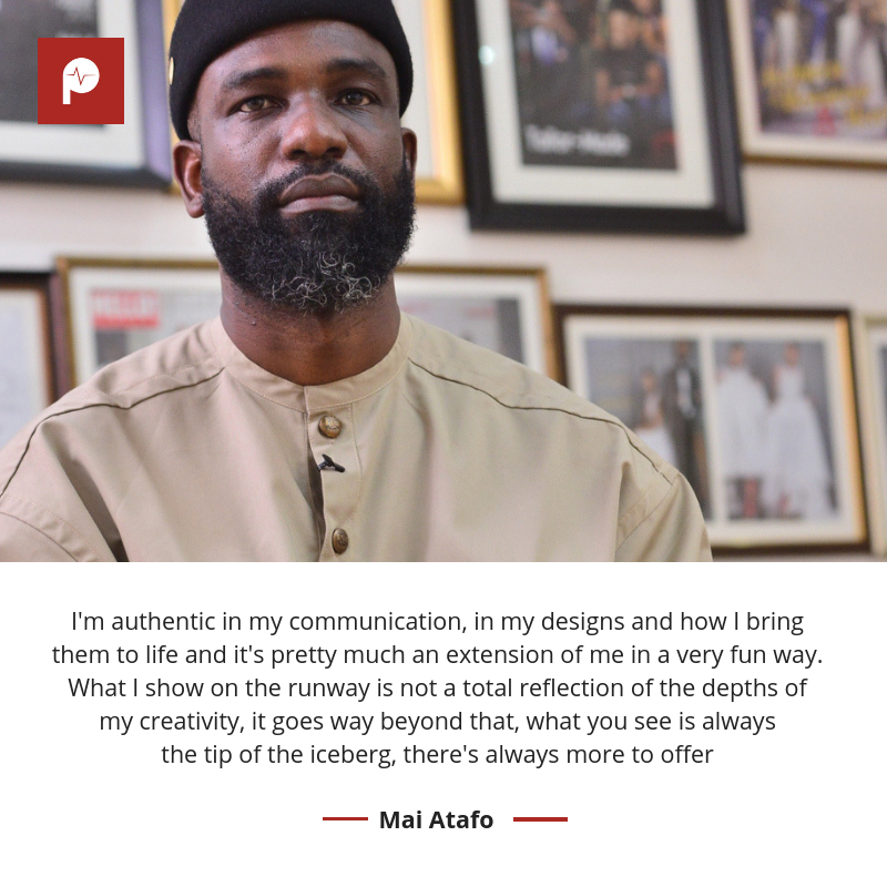 The aesthetics of allyship, how veteran Nigerian designer Mai Atafo is marrying gender politics and fashion [Credit: Pulse]