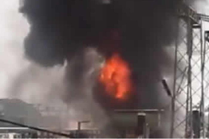 Abuja power station on fire (Punch)