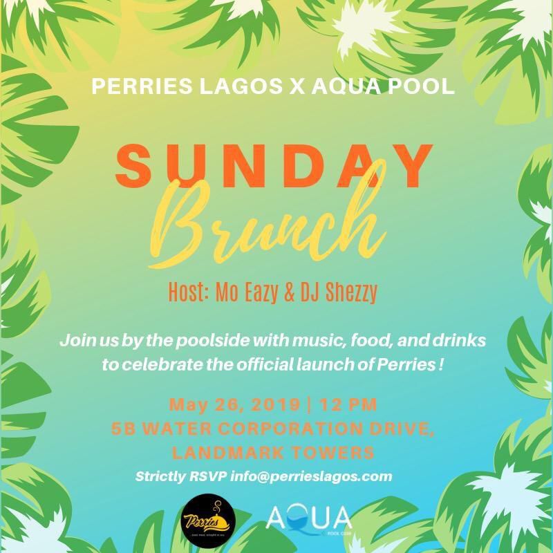 Perries Lagos launches its official online delivery service at Aqua Pool!