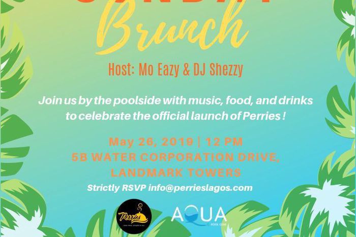 Perries Lagos launches its official online delivery service at Aqua Pool!
