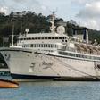 The Freewinds cruise ship in Saint Lucia's Castries port on May 2, 2019