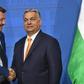 Italian Deputy Premier and Interior Minister Matteo Salvini (L) Hungarian Prime Minister Viktor Orban have taken a hard line on immigration
