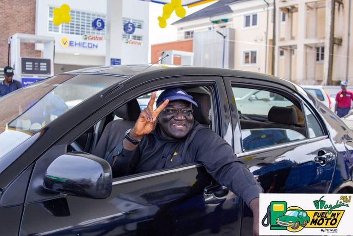 Wazobia FM partners with Enyo Retail to fuel 1000 vehicles for free