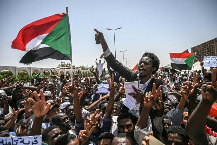 Sudanese demonstrators pushing for change have camped out in front of the the army headquarters in Khartoum for weeks, turning it into the latest icon of protest around the world
