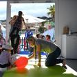 For the first time this year, the festival has opened a special day care centre to lend a hand to parents in the film industry