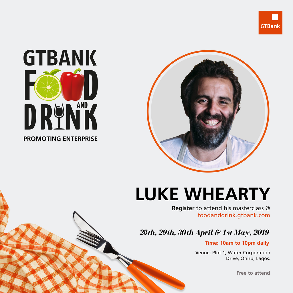 Luke Whearty, Food and Drink Masterclass